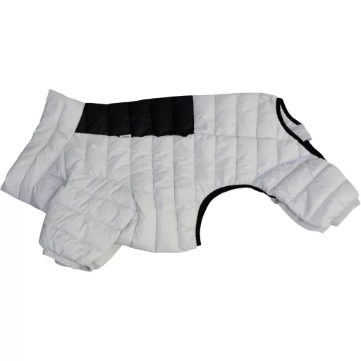 lovelonglong Haină impermeabilă pentru câini, 4XL, reflectorizantă, vestă călduroasă pentru câini mici, medii și mari.