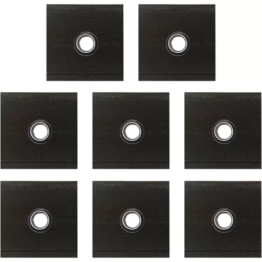 Adunsiaoto sada 8 ks háčikov do predstanu karavanu, do kedrovej lišty, čierne