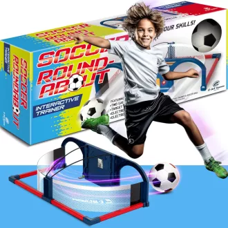   E-Jet Focilabda Játék 6-10 Éves Gyerekeknek, Kültéri és Beltéri Sportjáték
