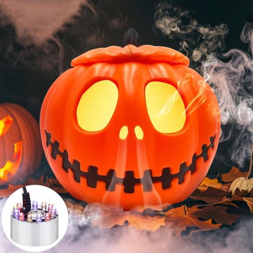 Sunshine smile Umidificator Ultrasonic pentru Halloween, Lampa Dovleac și Cazan de Vrăjitoare, Mini Generator de Ceață cu Lumină de Noapte, Oprire Automată