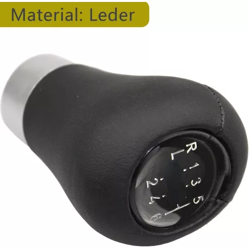 Amazleer 6 Sebességes Váltógomb – Fekete, Univerzális BMW-hez (1, 3, 5, 6 Sorozat, X1, X3, X5, E60–E84)