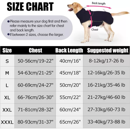 Nepremokavý psí kabát HEYWEAN s flísovou podšívkou, reflexný zimný kabát pre psov