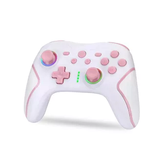   Controler wireless NK pentru Switch Negru - Compatibil OLED/Lite/Pro, 6 axe, vibrații