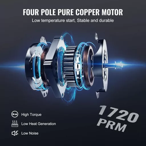 VEVOR 100L/min Výveva A2L Protipožiarne 150W 220V/50Hz Sada pre klimatizácie s Manometrom pre Klimatizačné a Automobilové Chladiace Systémy