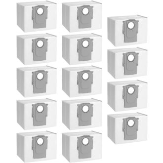   SOBEAU 14 db porszívó zsák Roborock Q7 M5+ Q10 S8+ S7 MaxV Ultra Q5 Pro+ T8 kompatibilis