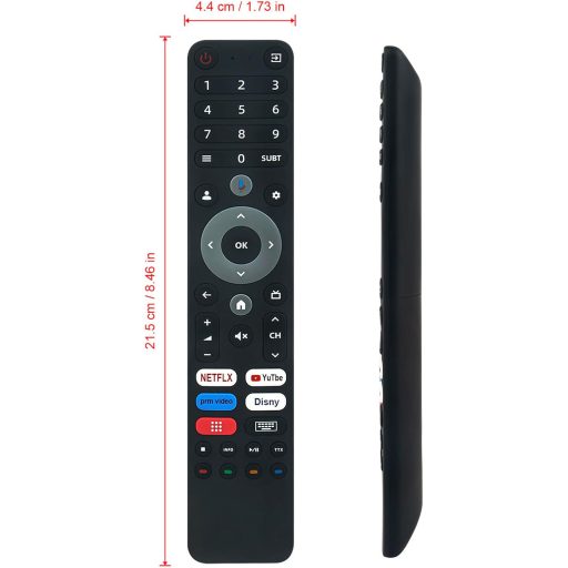 ALLIMITY Hangsegéd Távirányító DYON iGoo TV-hez 32H 40F 43F 43U 50U 55U