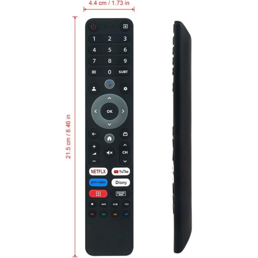 ALLIMITY Hangsegéd Távirányító DYON iGoo TV-hez 32H 40F 43F 43U 50U 55U