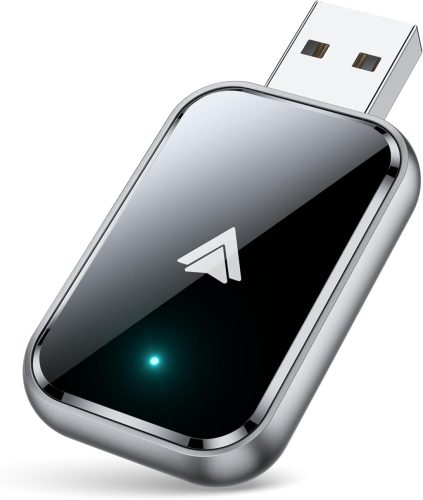 AIZEO Android Autó Vezeték Nélküli Adapter - Vezetékes Android Auto Átalakító Gyors Bluetooth Kapcsolattal, Kompakt Méretű Autós Kiegészítő 