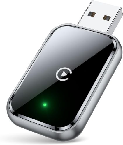 AIZEO Vezeték Nélküli CarPlay Adapter - Gyors Átállás Vezetékes CarPlayről Vezeték Nélkülire, Plug and Play, iPhone iOS 10+ Kompatibilis

AI