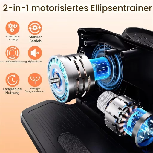 Morelax Mini Ellipszis Tréner Asztal Alatti Elektromos Crosstrainer Otthonhoz