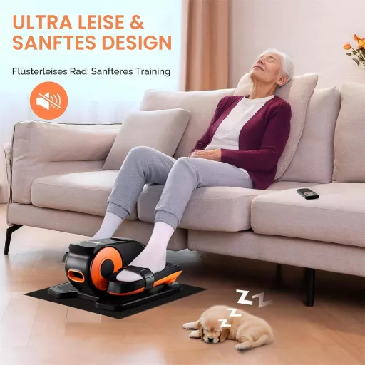 Morelax Mini Ellipszis Tréner Asztal Alatti Elektromos Crosstrainer Otthonhoz