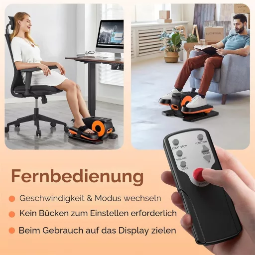 Morelax Mini Ellipszis Tréner Asztal Alatti Elektromos Crosstrainer Otthonhoz