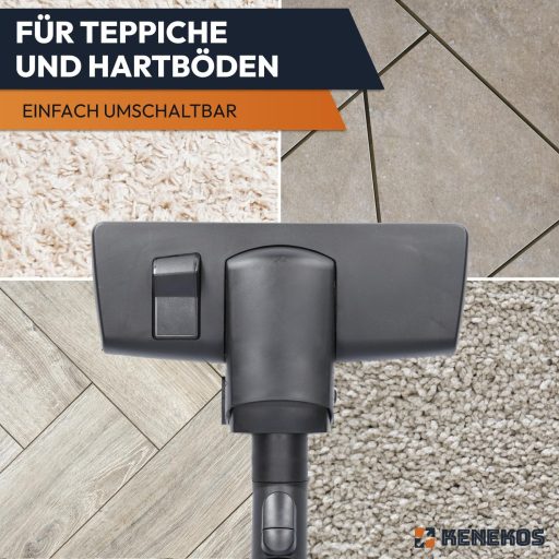 Kenekos univerzális porszívó fej Miele porszívóhoz - összes modellhez kompatibilis