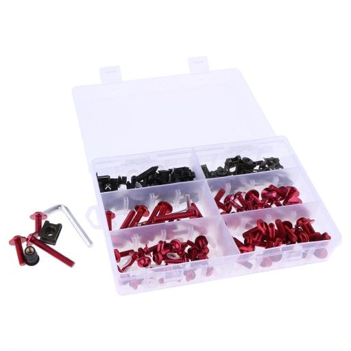 Set Șuruburi Carenaj Motocicletă Adunsiaoto Albastru - Șuruburi și Piulițe Fixare Parbriz