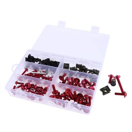 Set Șuruburi Carenaj Motocicletă Adunsiaoto Albastru - Șuruburi și Piulițe Fixare Parbriz