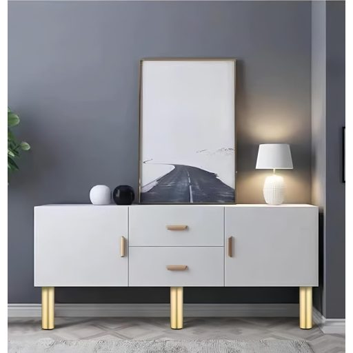 PUTOAHAO nastaviteľné nábytkové nožičky, 4 kusy, hliník, priemer 38 mm, nastaviteľná výška 0-15 mm