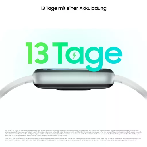 Samsung Galaxy Fit3 Ezüst Okosóra Fitness Tracker Aktivitásmérő