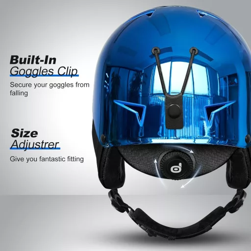 Cască de schi Odoland, 54-56cm, Bărbați Femei Băieți Ventilată Ajustabilă