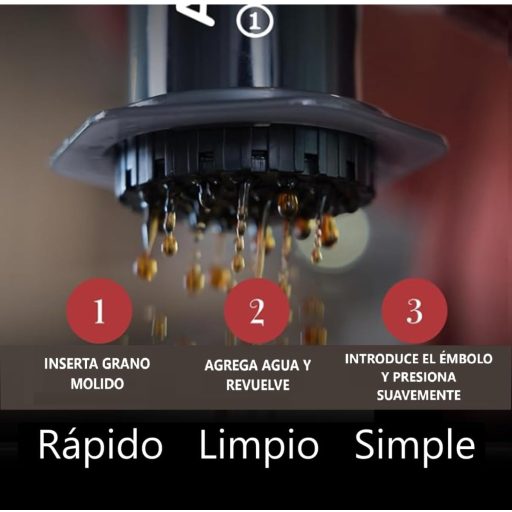 Genérico 240ml Hordozható Kávéprés Szürke - Elektromosság Nélkül, Otthonhoz és Irodához