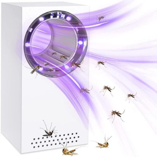 Aparat electric anti-insecte Aparatoo - Capcană de lumină UV pentru țânțari, lampă portabilă USB pentru uciderea insectelor, pentru casă, camping, grădină.