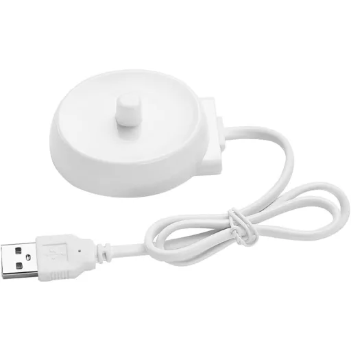 Namvo USB töltőállomás Braun Oral-B elektromos fogkefe töltőhöz Pro 600 3500 3900 Genius X iO sorozat