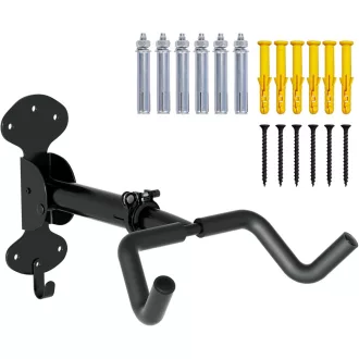   Suport de perete pentru bicicletă WheelHub, capacitate 30 kg, agățătoare reglabilă, garaj, casă