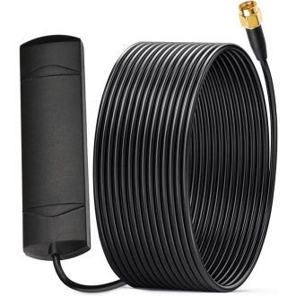   Eightwood DAB+ autoanténa SMA adaptér nalepovacia na čelné sklo 3m kábel Pioneer Kenwood Alpine