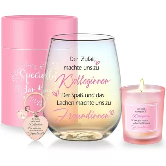   Arefen Búcsúzó Ajándék Nőknek - Boros Pohár Kollégának, Barátnőnek