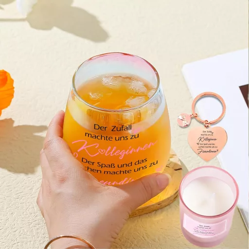 Arefen Búcsúzó Ajándék Nőknek - Boros Pohár Kollégának, Barátnőnek