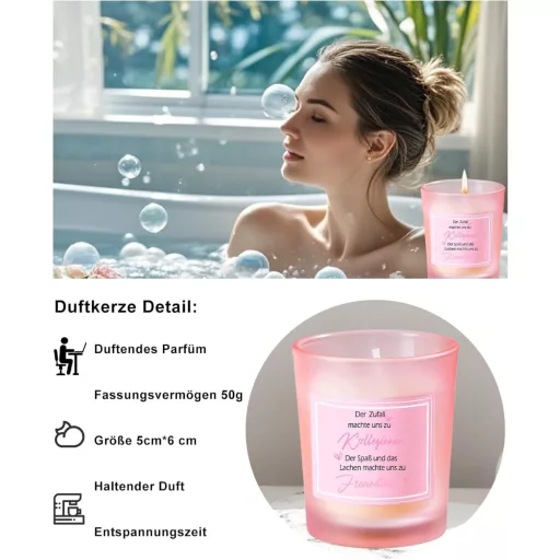 Cadou de Adio pentru Femei - Pahar de Vin pentru Colegă, Prietenă