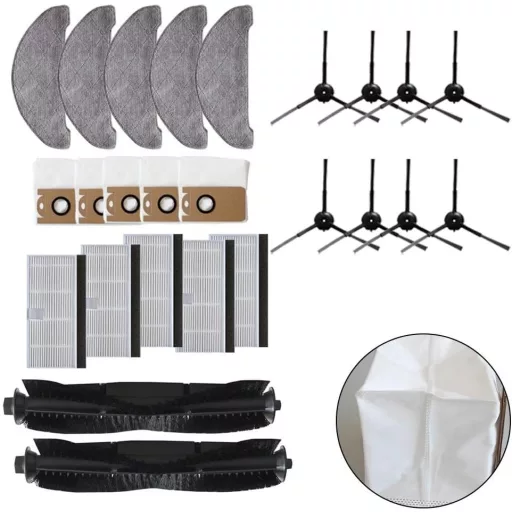 Set de accesorii pentru aspiratoare robot CookiBlend Laresar L6 Pro și Ultenic T10