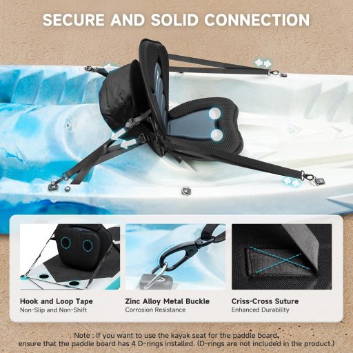 Trymaker Univerzális SUP Ülés Állódeszkához, Állítható Kajak Ülés Paddleboard-hoz