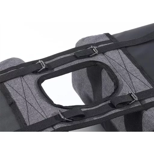 ICOCOPRO Kerékpár Táska 35L - Dupla Csomagtartó Táska Vízálló Esővédővel - 3D Bicikli Táska MTB, Országúti és Elektromos Kerékpárokhoz