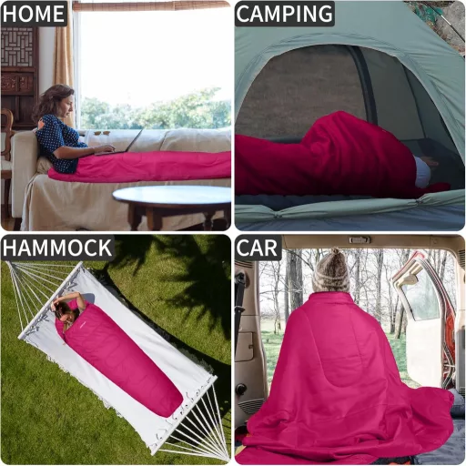 JAICOM 3.4 Évszakos Ultralight Mumia Hálózsák 800g/1600g Kemping Trekking