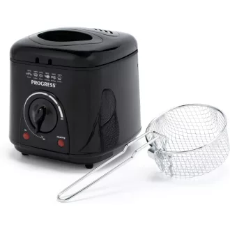   Progress Compact 1L Mini Mélysütő Levehető Kosárral, Antilengő Lábakkal és Szagszűrővel
