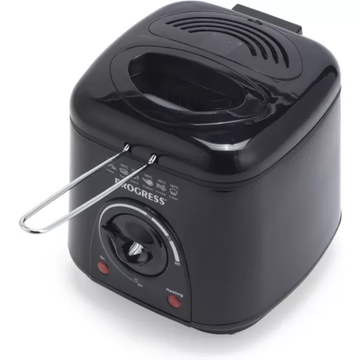 Progress Compact 1L Mini Mélysütő Levehető Kosárral, Antilengő Lábakkal és Szagszűrővel
