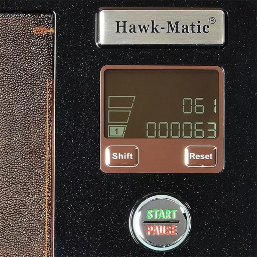 SHUNHAO Hawk-Matic elektromos cigarettagyártó gép titánszürke