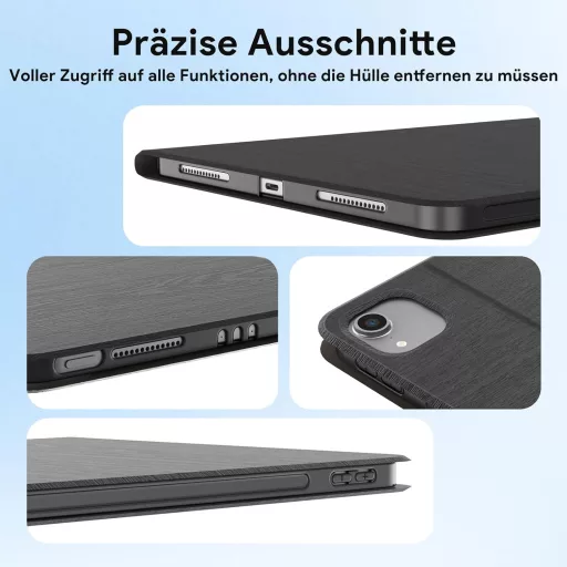 Zspeed iPad Pro 11 tok billentyűzet nélkül Air 11 M2/5/4 kompatibilis