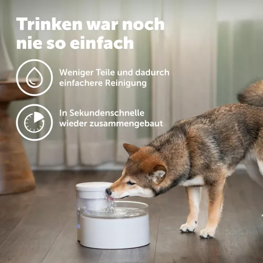 PetSafe Outlast 1,7l fontána na pitie pre mačky a malé psy s filtrom