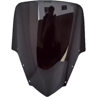   WENY1 Motorkerékpár Szélvédő Légterelő Yamaha FZ1 FAZER 2006-2015 Modellekhez - Fekete Védőpajzs Szennyeződések Ellen - ADEADE