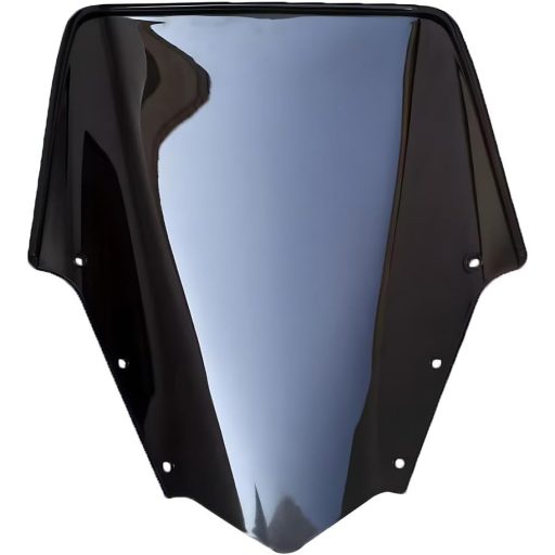 WENY1 Motorkerékpár Szélvédő Légterelő Yamaha FZ1 FAZER 2006-2015 Modellekhez - Fekete Védőpajzs Szennyeződések Ellen - ADEADE