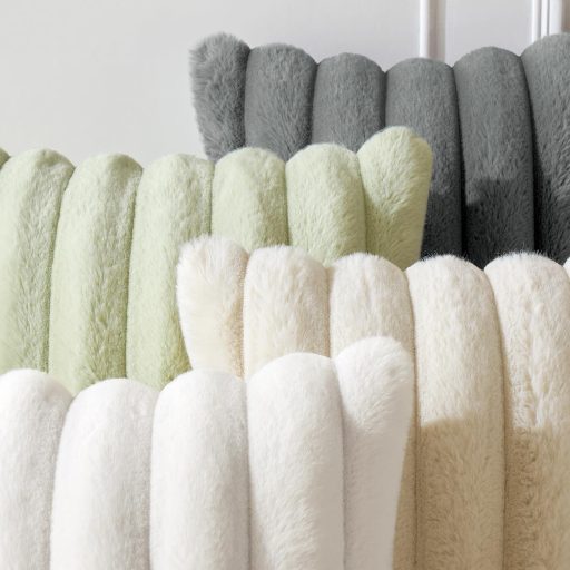 MIULEE 2 kom plišanih jastučnica zelene boje, 50x50 cm, moderni jastuci za sofu, boho stil