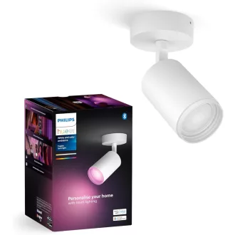   Philips Hue Fugato 1 Spotlámpa, Fehér, 16 Millió Szín, Dimmer, Alexa Kompatibilis