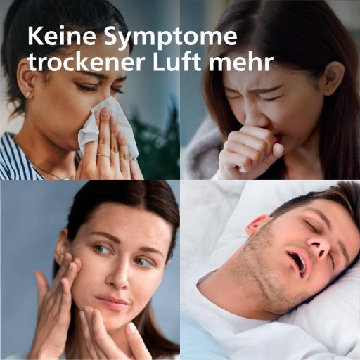 Philips Smart Párásító 38m² Aromaterápia Éjszakai Fény Csendes Alváshoz HU1509/00