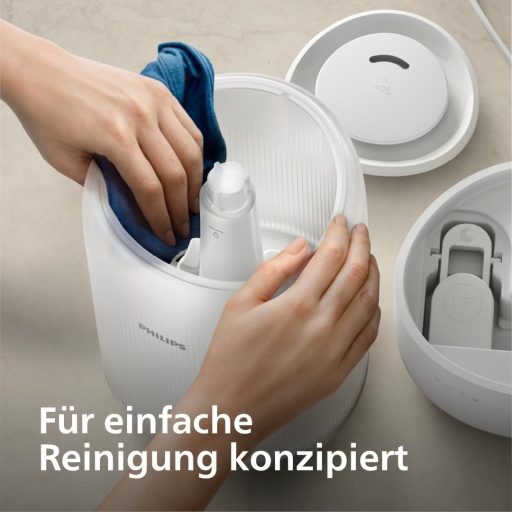 Philips Smart Párásító 38m² Aromaterápia Éjszakai Fény Csendes Alváshoz HU1509/00
