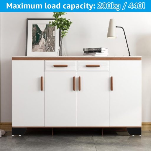 AKOLAFE 8-dielna sada kovových nábytkových nôh 5,5 cm čierne nohy na pohovku, stôl, skrinku so skrutkami