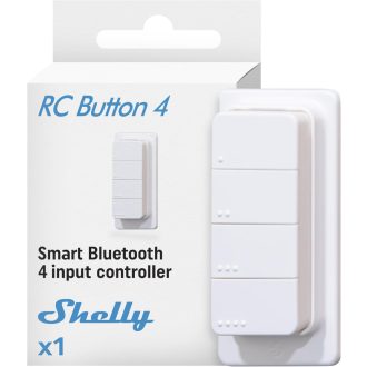   Shelly Blue RC Button 4 Bluetooth Távirányító Okosotthon Automatizáláshoz