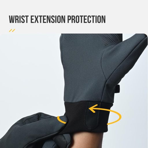 Wellwise puha meleg téli kesztyű férfiaknak és nőknek, szélálló, csúszásmentes sportkesztyű futáshoz, túrázáshoz, kerékpározáshoz