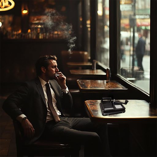 JIUJITSAW Cigaretta Tömörítő Gép 8mm Dohányzáshoz Fekete Kiegészítőkkel