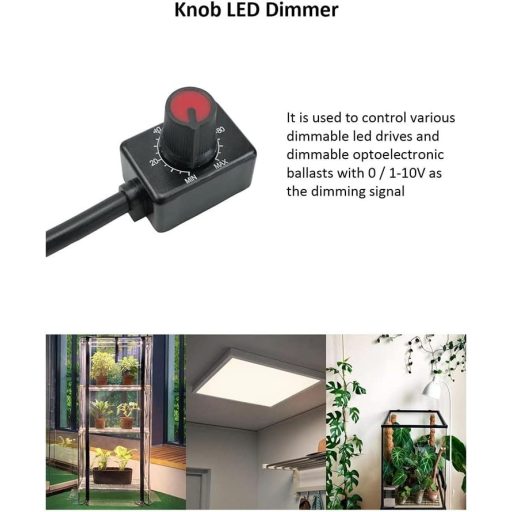 Controler LED Dimmer Barfeery 0-10V, 3 buc. PWM Regulator pentru Driver Electronic